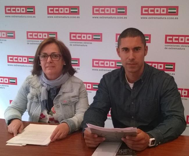 CCOO solicita al Ayto. de Badajoz una amplia oferta de empleo para 2015 CCOO solicita al Ayto. de Badajoz una amplia oferta de empleo para 2015