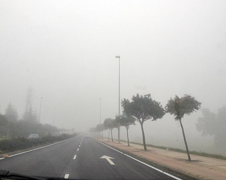 Problemas en los valles del Tajo y Guadiana debido a las nieblas Problemas en los valles del Tajo y Guadiana debido a las nieblas