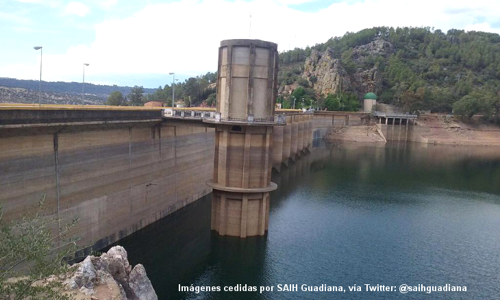 Ligera pérdida de agua en los embalses extremeños esta semana Ligera pérdida de agua en los embalses extremeños esta semana