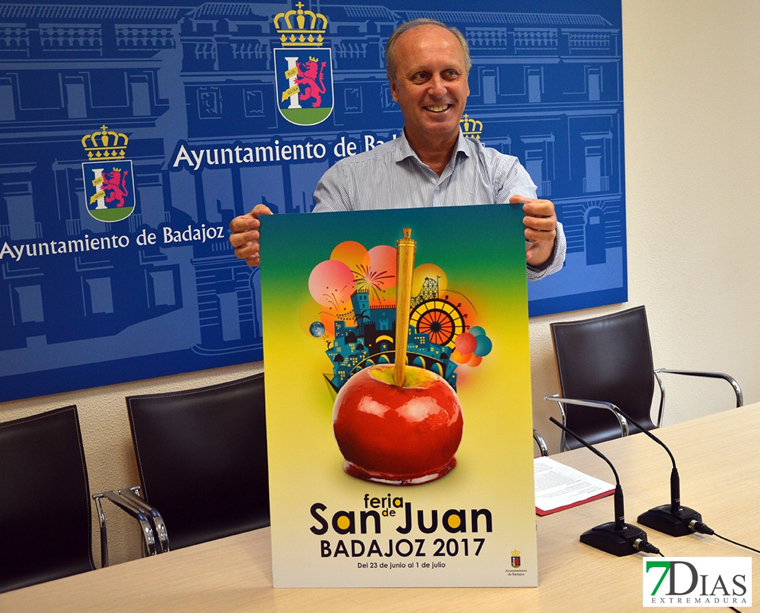 Una manzana caramelizada anuncia la Feria de San Juan 2017