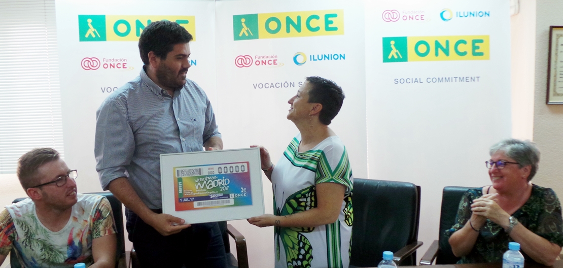 WorldPride Madrid 2017 protagoniza el cupón de la ONCE WorldPride Madrid 2017 protagoniza el cupón de la ONCE