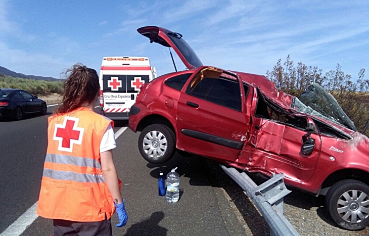 Un herido grave evacuado en helicóptero en una accidente en la provincia de Cáceres Un herido grave evacuado en helicóptero en una accidente en la provincia de Cáceres