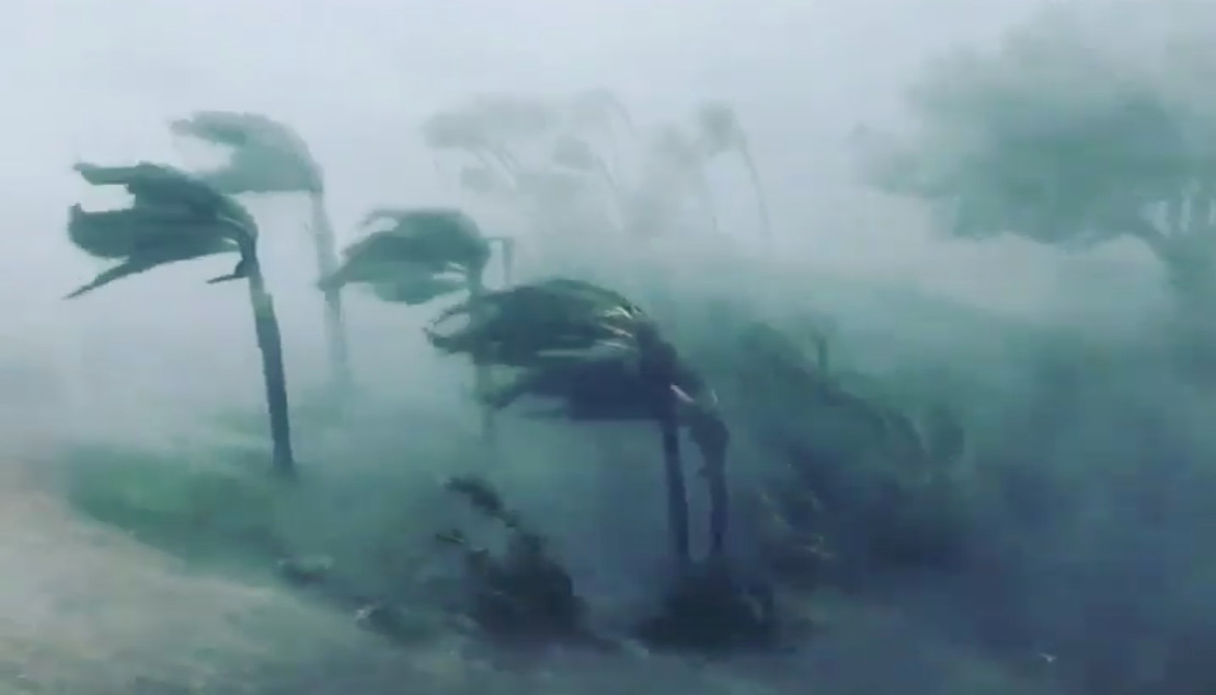 Impactantes imágenes de la llegada del huracán IRMA a Florida