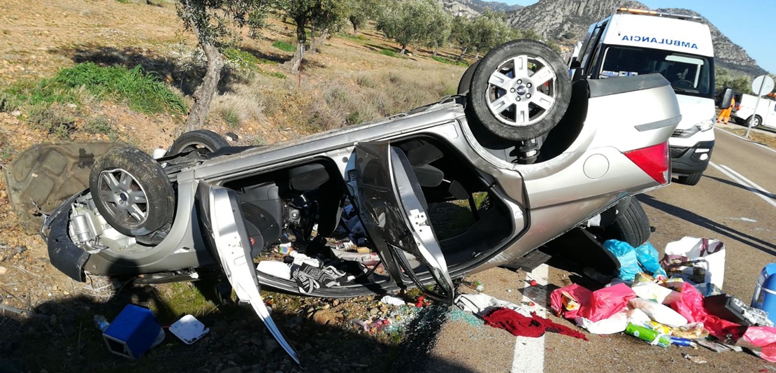 Dos atrapados en un accidente en La Serena Dos atrapados en un accidente en La Serena