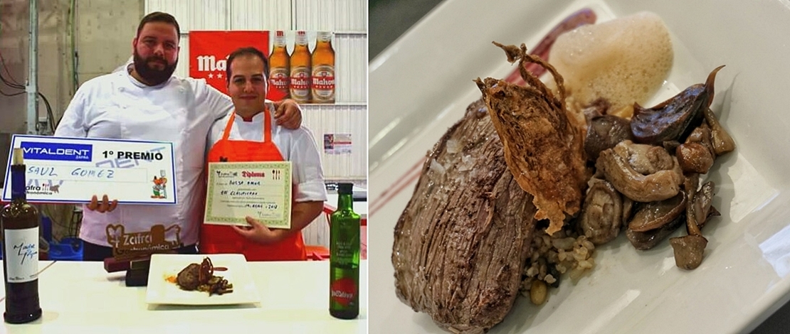 El extremeño Saúl Gómez gana el III Concurso Nacional de Cocina de Zafra El extremeño Saúl Gómez gana el III Concurso Nacional de Cocina de Zafra