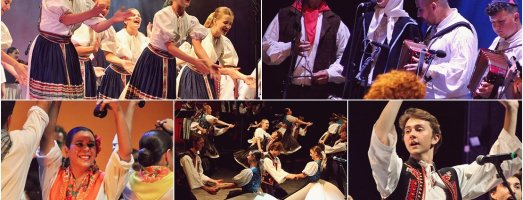 El teatro López de Ayala se llena de música y bailes folklóricos de diferentes países