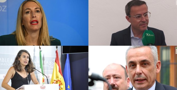 Reacciones políticas en Extremadura a la carta de Pedro Sánchez