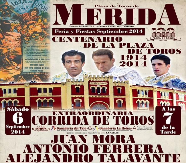 Buen ritmo en la venta de entradas para la corrida del día 6 en Mérida