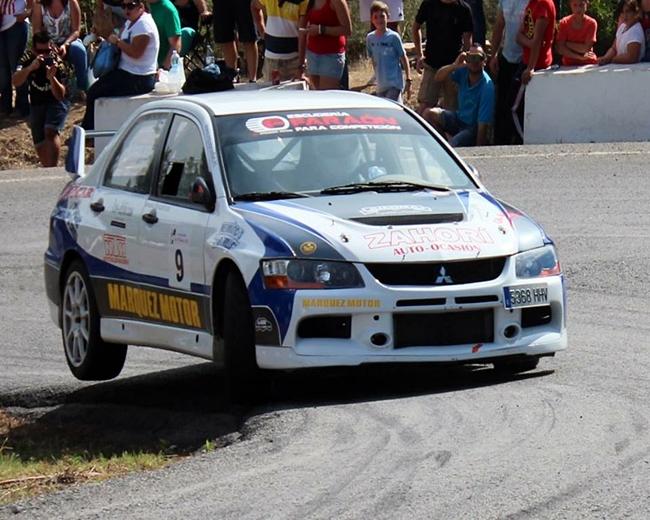 El piloto cacereño David Quijada vence en el Rally de tierra de Cervera