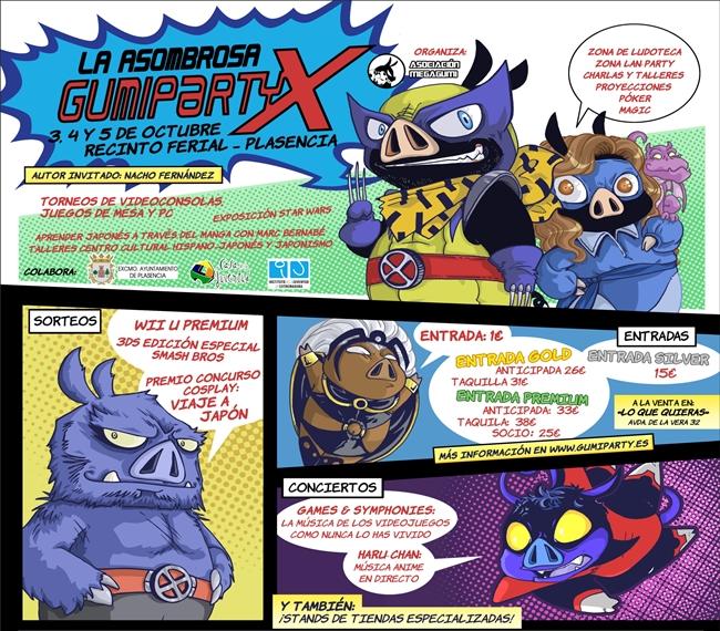 Una nueva edición de Gumiparty llegará a Plasencia en octubre