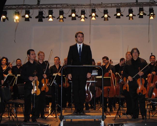 Espectacular concierto de la Orquesta de Extremadura en Valencia de Alcántara