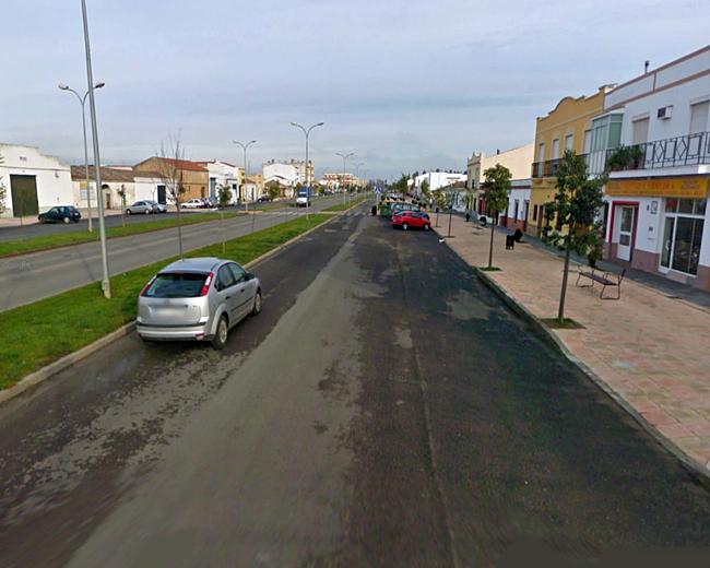 Herida grave tras ser atropellada en Puebla de la Calzada