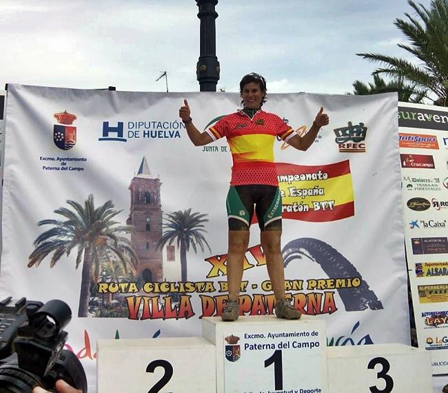 La extremeña Alicia Campanon, Campeona de España de Maratón btt