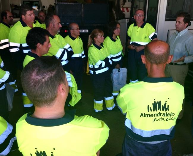 Almendralejo ofrece su imagen en los nuevos uniformes de Minusbarros