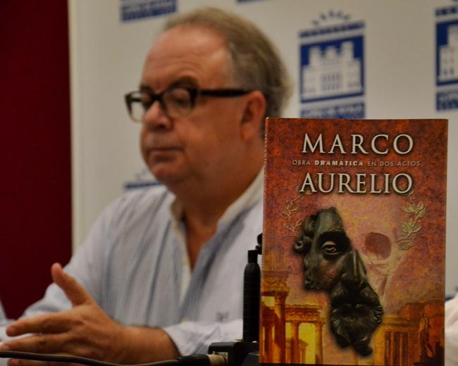 Agustín Muñoz Sanz presenta nuevo libro, Marco Aurelio