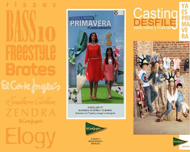 El Corte Inglés acogerá en Badajoz un casting infantil de modelos