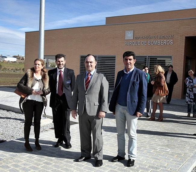 Inaugurado el nuevo Parque de Bomberos de Azuaga