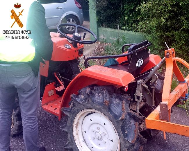 Dos detenidos en Badajoz por el robo de tractores y maquinaria agrícola