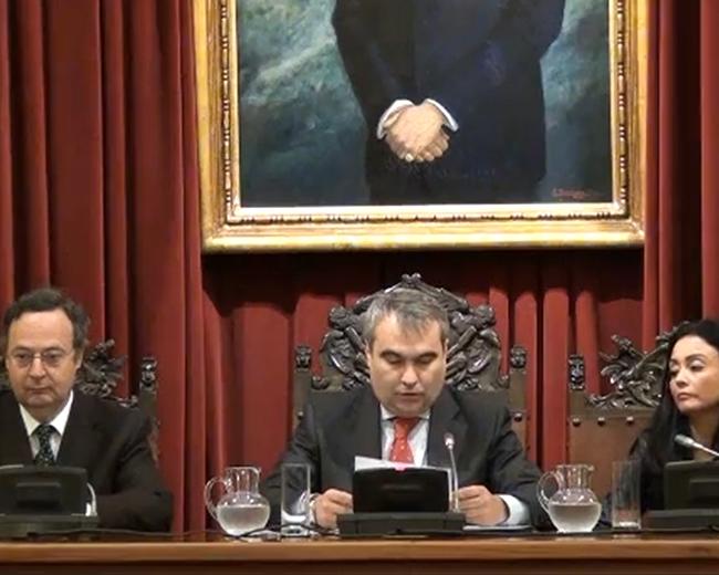 Celdrán no estuvo presente el día de su renuncia como alcalde