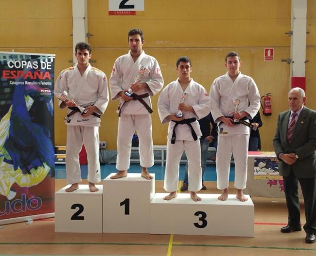 El judo extremeño estrena 2015 con oro y plata en la Copa de España