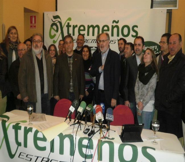 PREx e IPEx concurren juntos a los comicios como "Extremeños"