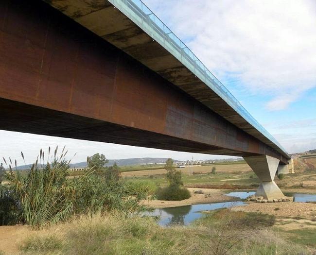 Inician las obras para corregir la curvatura del Puente Rodríguez Ibarra