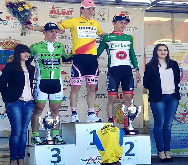 Antonio Angulo vence en el Circuito Guadiana de Ciclismo