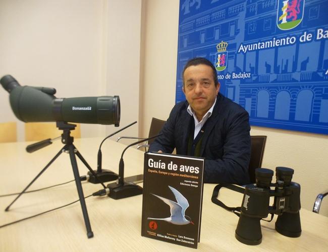 Primera jornada de observación de aves en el río Guadiana 