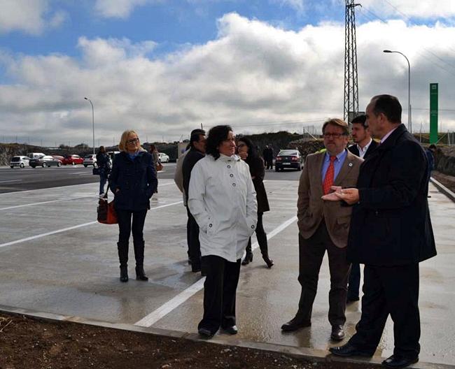 La nueva campa de Llerena tiene capacidad para 21 camiones