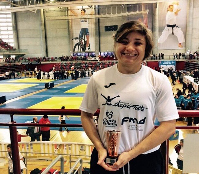 La extremeña Conchi Bellorín, bronce en el Campeonato de España de Judo