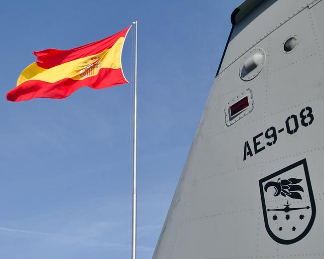 Exhibición de aeromodelismo en la base aérea de Talavera la Real