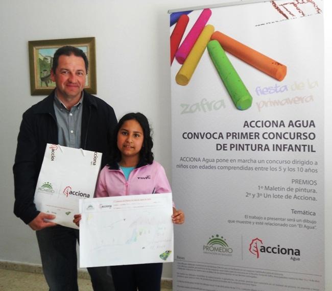 Promedio y Acciona Agua entregan los premios del concurso de dibujo en Zafra