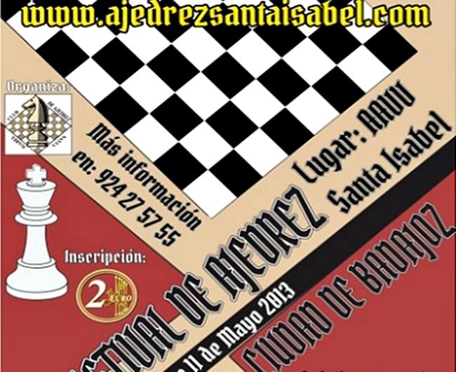 La ciudad acoge la VI edición del Festival de Ajedrez Ciudad de Badajoz