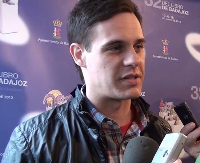 Christian Gálvez, de Pasapalabra, presenta su libro en Badajoz