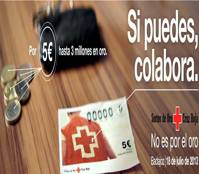 Badajoz acogerá el Sorteo del Oro de Cruz Roja