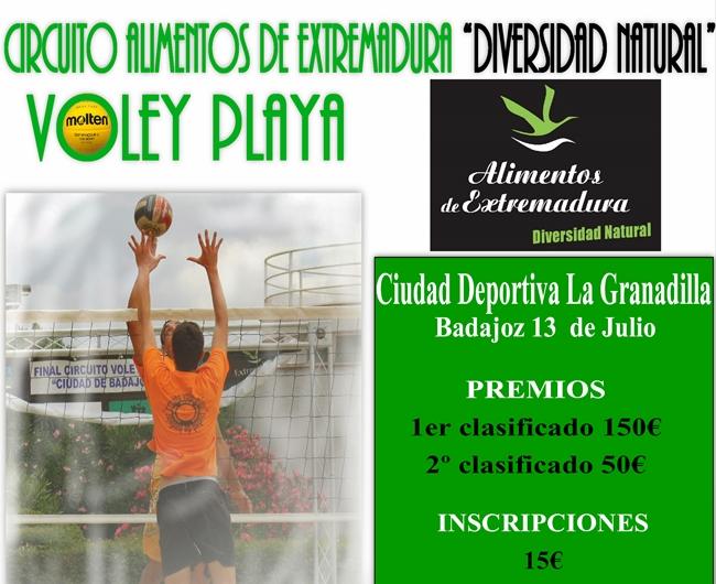 Torneo de Voley Playa "Ciudad de Badajoz", en La Granadilla