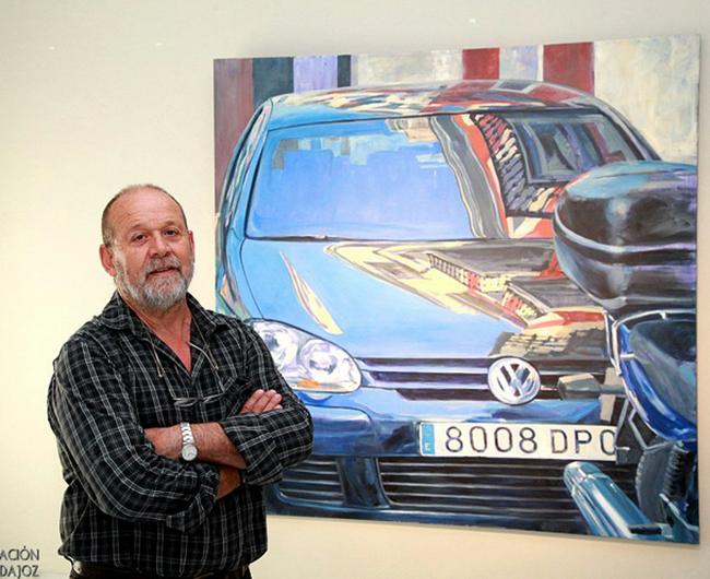 Ramón de Arcos exhibe sus pinturas en la sala “Vaquero Poblador” 