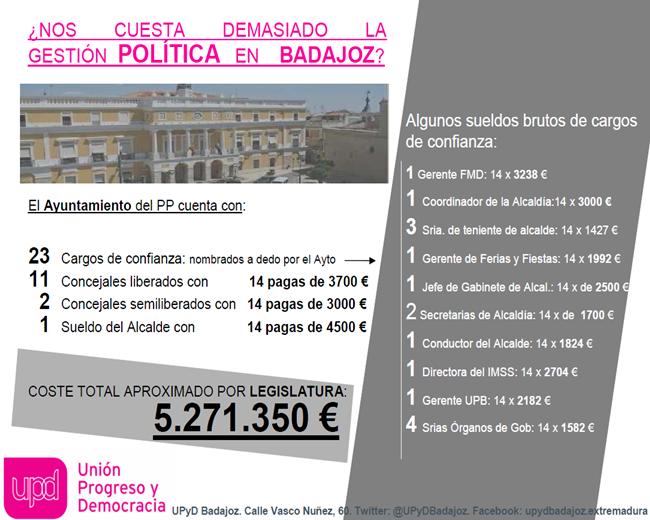 UPyD presenta un Plan para reducir los cargos de confianza del Ayuntamiento 
