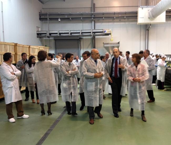 Queda inaugurada una nueva planta de maíz en Valverde de Leganés