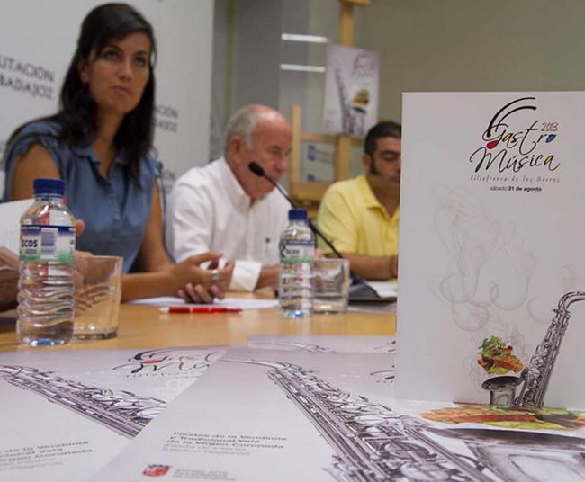 Villafranca de los Barros espera repetir el éxito de “Gastromúsica 2013”