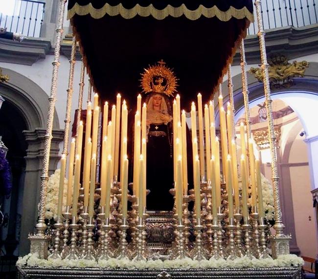 La Virgen de la Consolación procesionará por primera vez en la ciudad