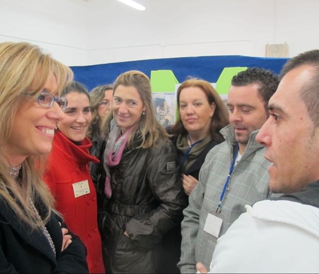 Cristina Teniente inaugura en Badajoz el Taller de Empleo La Aldaba