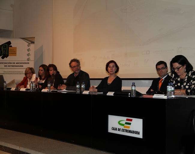 II Congreso de Archiveros de Extremadura celebrado en Cáceres