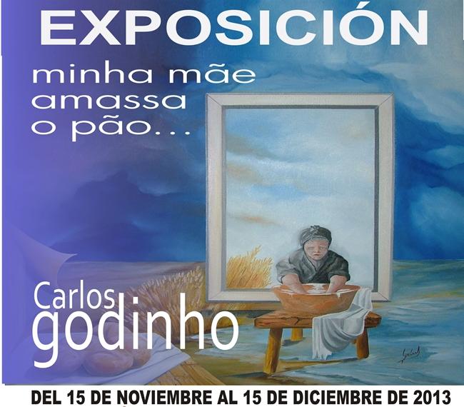 El artista Carlos Godinho, expone en el Museo de Olivenza