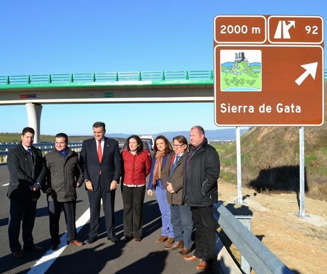 Instalan en la autovía EX–A1 un sistema de señalización pionero en España