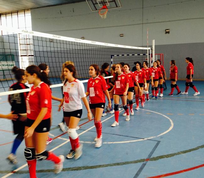 Cara y cruz para Santa Teresa y Los Baldíos en voleibol femenino