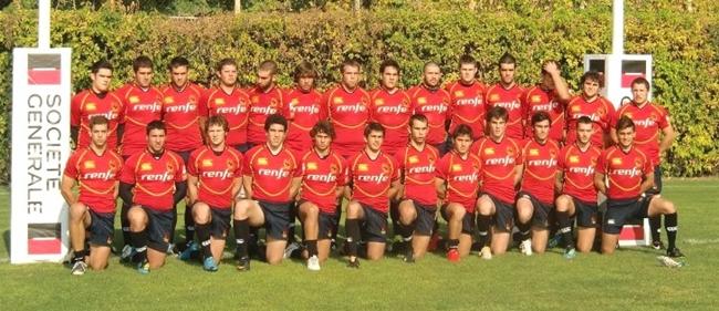 La selección de rugby sub-19 prepara en Badajoz el europeo