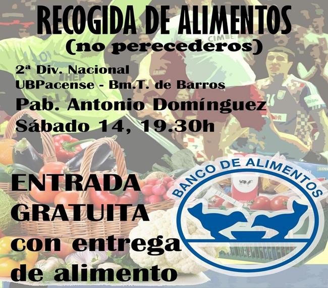 La Unión de Balonmano Pacense organiza una recogida de alimentos