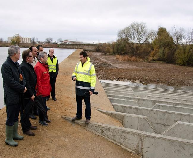 Terminada la nueva escala de peces en el azud de La Granadilla