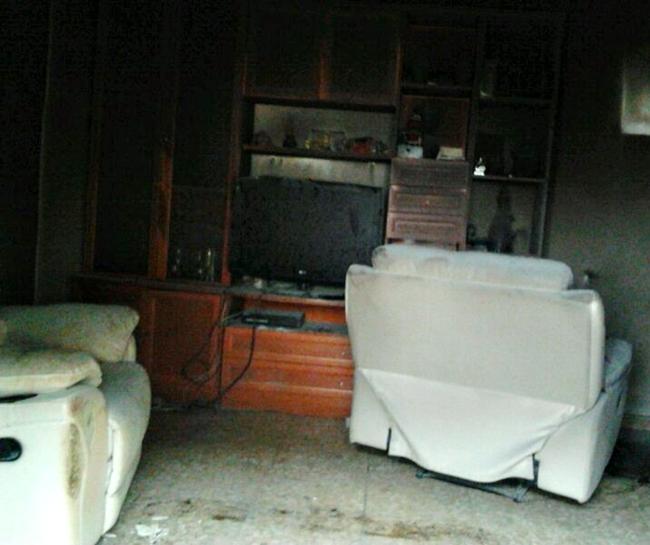 Incendio en una vivienda de La Codosera
